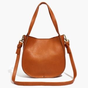Madewell Sydney Shoulder Crossbody bag - gently used - cognac leather